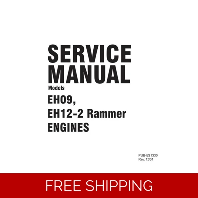 SUBARU ROBBIN 14 SUBARU-EH12-2- SEE IMAGE FOR MODELS COVERED WORKSHOP MANUAL